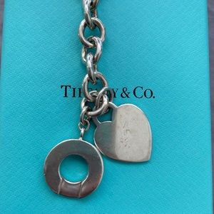 Tiffany Co Heart Tag Toggle Necklace 